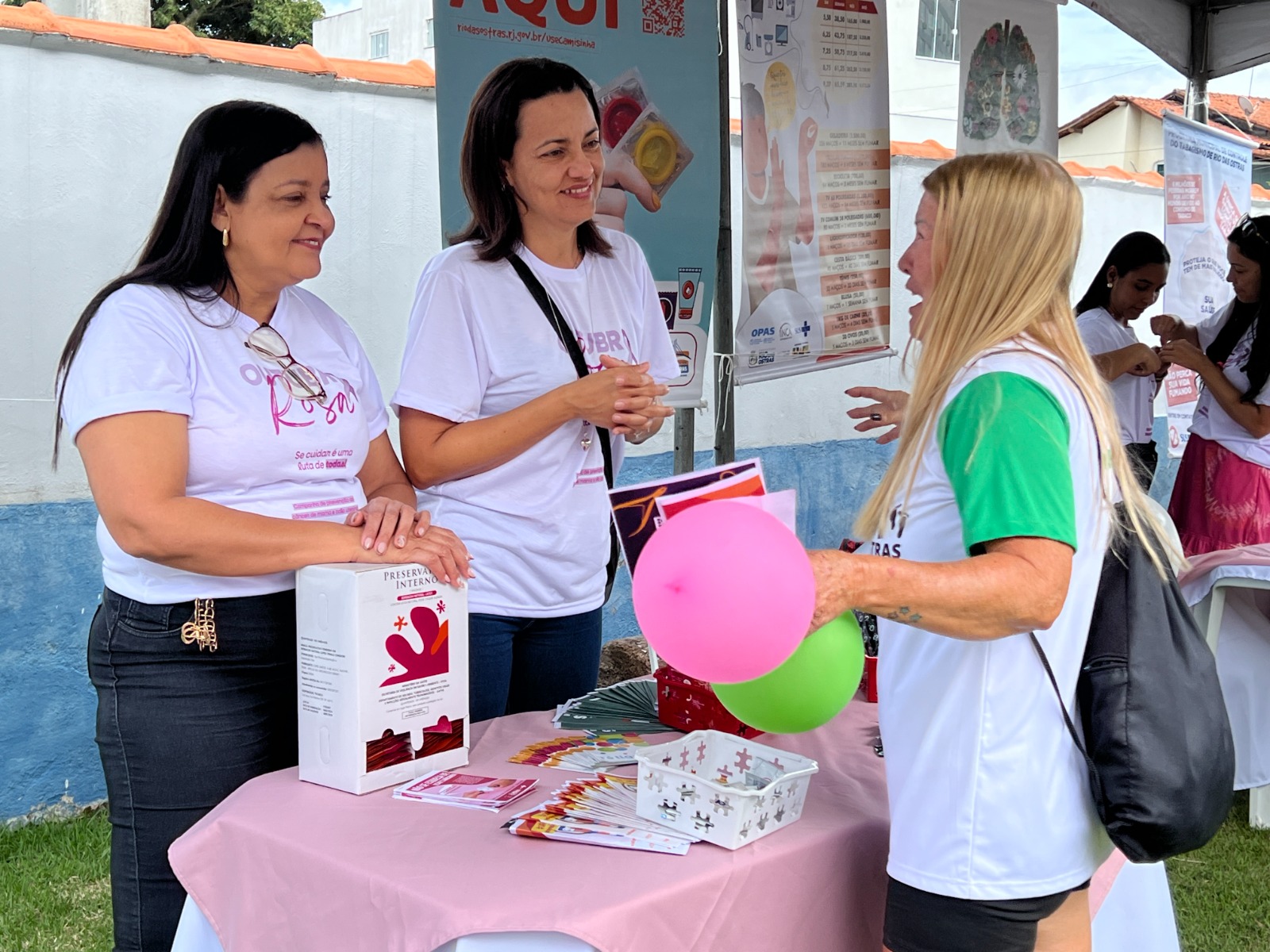 Outubro Rosa tem promoção da Saúde da Mulher e zero fila para mamografias