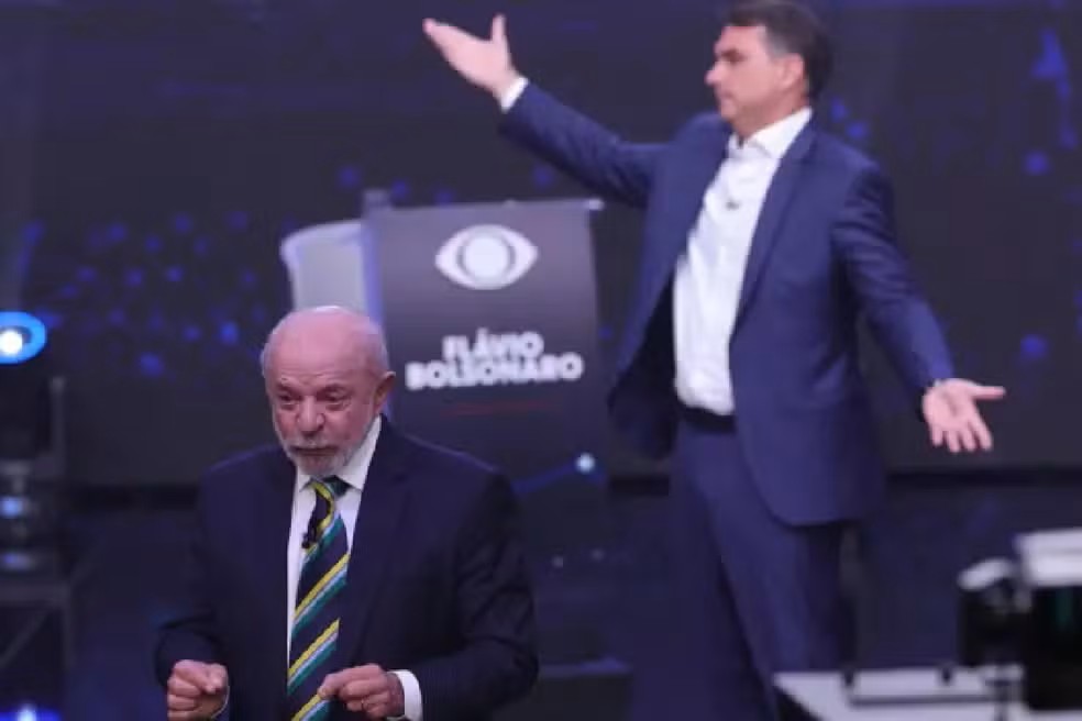 mprensa internacional classifica debate entre Lula e Flávio Bolsonaro como “caótico” e “tenso”